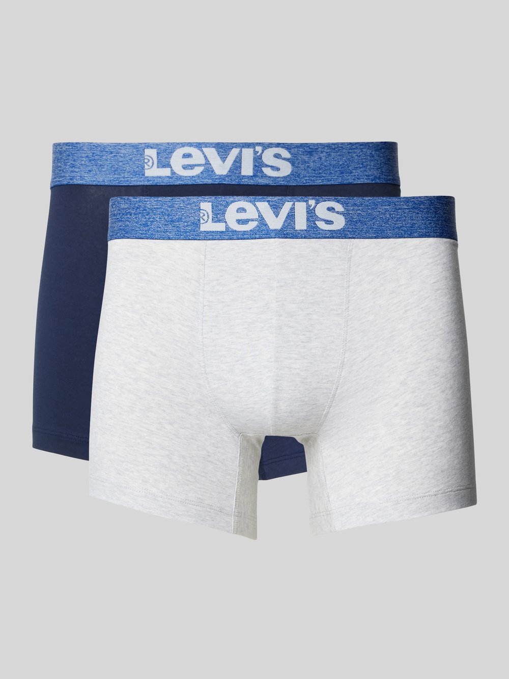 

Боксеры с эластичным поясом и логотипом, 2 шт. в упаковке Levi's, синий