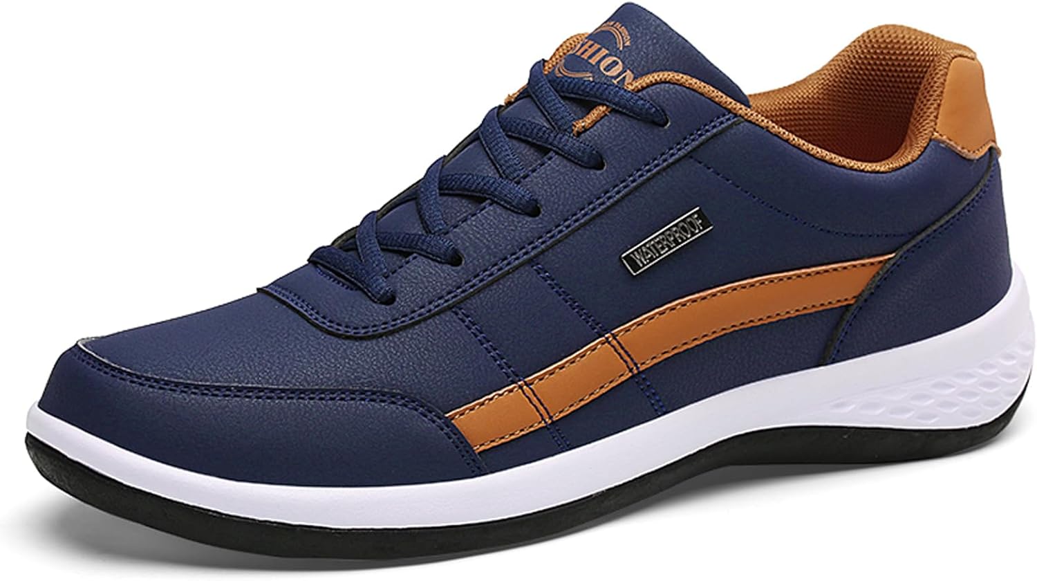 

Повседневные кроссовки для мужчин, водонепроницаемые лоферы для прогулок на улице Biuhfn, синий