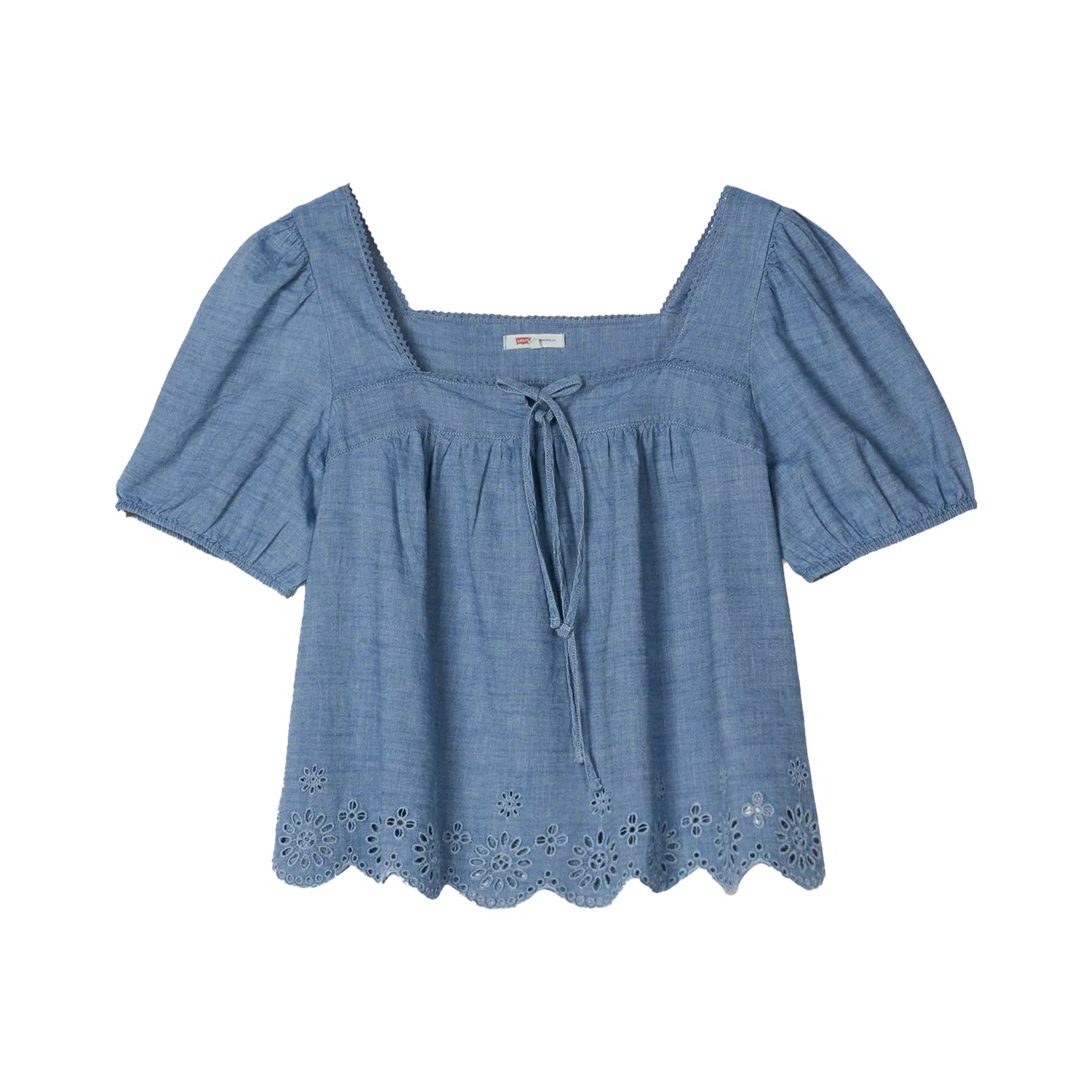 Рубашка женская Light Blue с отложным воротником Levis