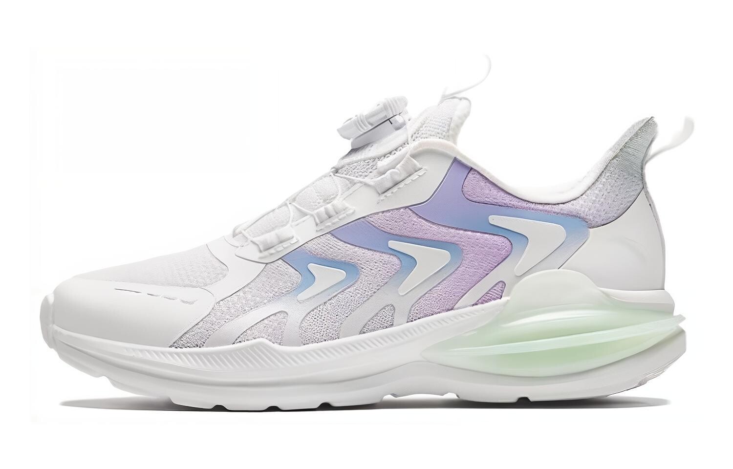 

Кроссовки Anta kids Kids Lifestyle Shoes GS Mid-top White/Purple, зеленый