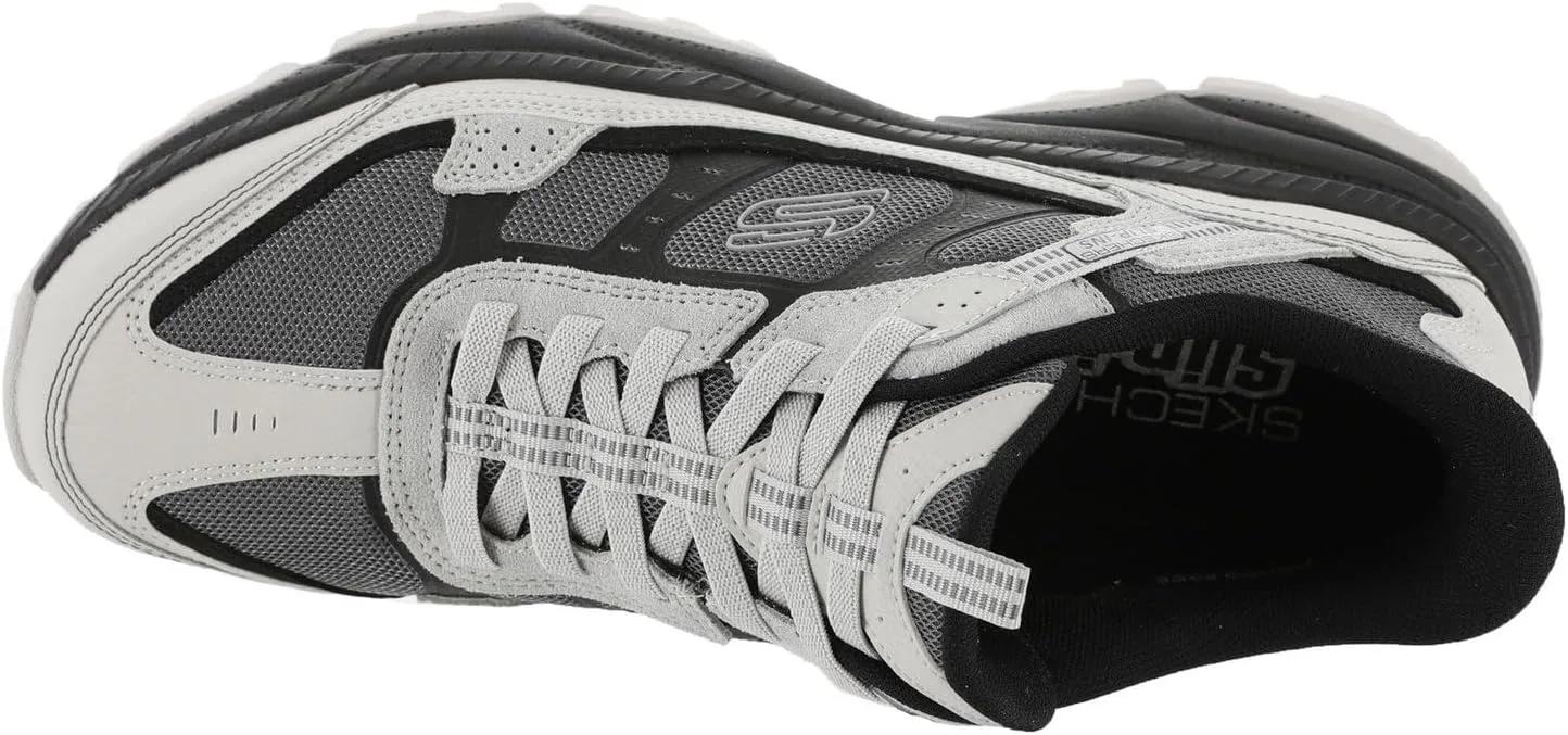 Мужские слипоны Skechers Vigor, серый — фото 2