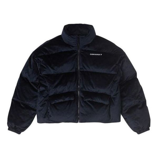

Куртка short down jacket 'black' Converse, черный