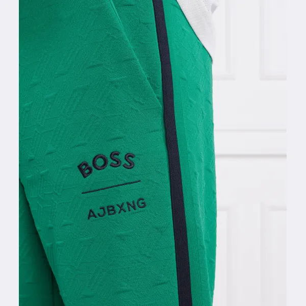 Спортивные штаны обычного кроя Boss x ajbxng hover aj Boss, зеленый — фото 3