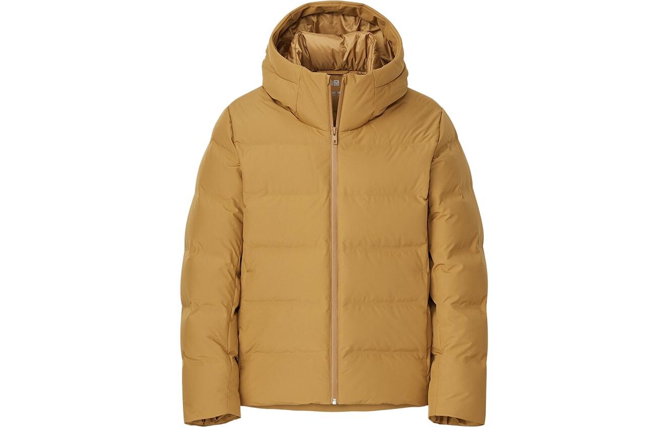 

Пуховик мужской светло-желтый Uniqlo, светло-желтый