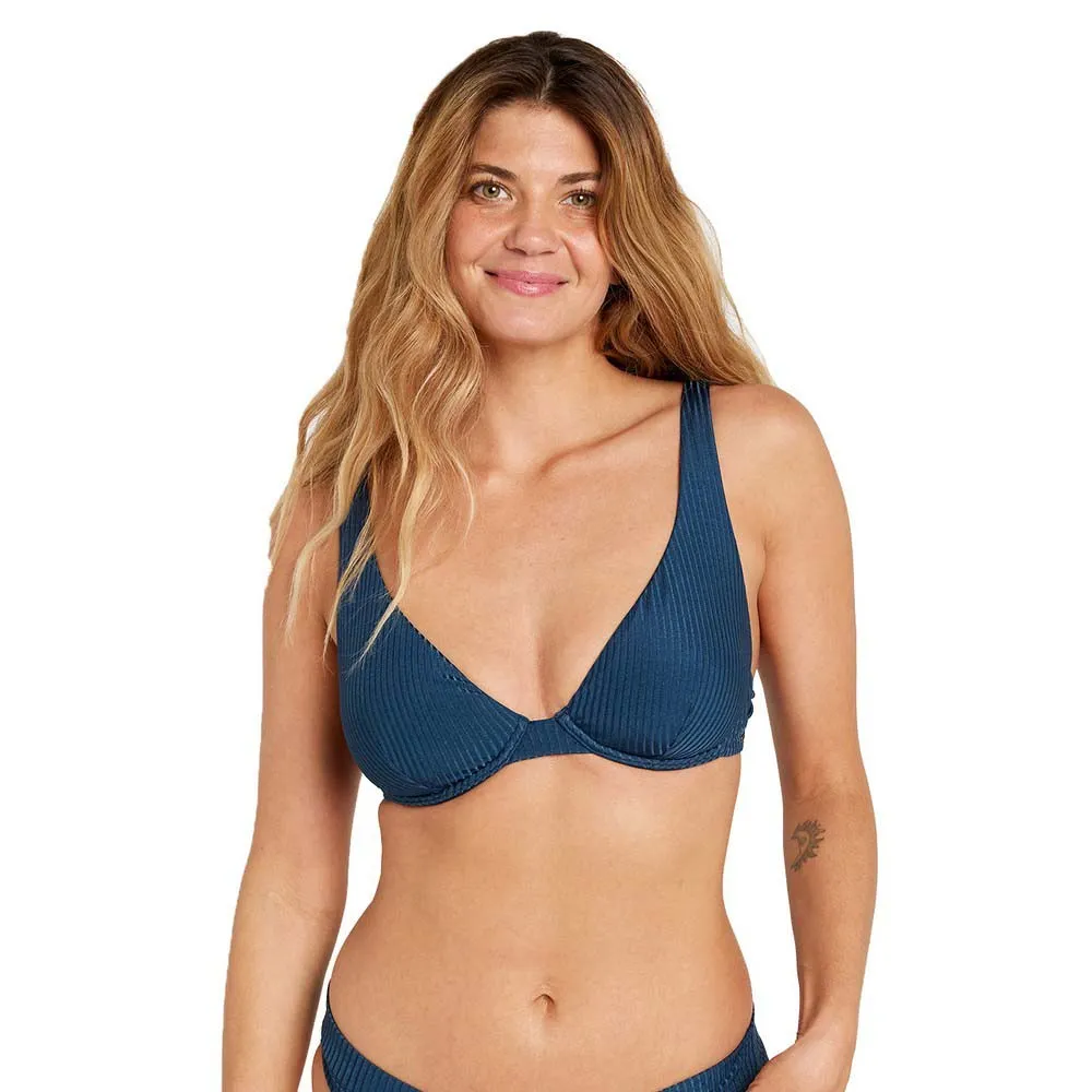 

Топ бикини Rip Curl Modern Rib Cup, синий
