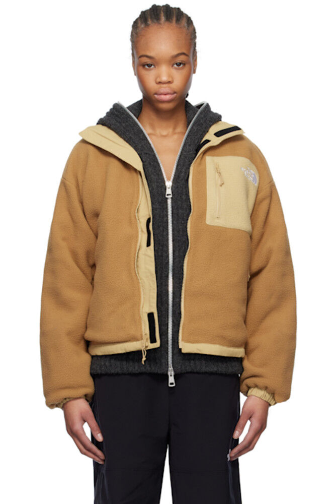 

Двусторонняя куртка Yumiori коричневого и хаки цвета The North Face
