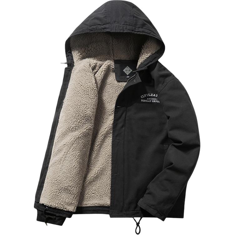 

JEEP SPIRIT Пуховик мужской, Black Gray