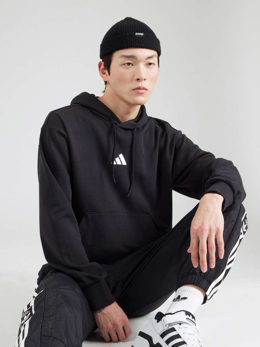 Спортивная толстовка ADIDAS SPORTSWEAR Essentials Feelcozy, черный — фото 2
