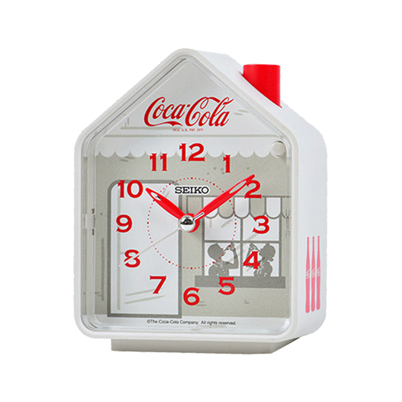 

SEIKO Часы Quartz Mechanical Polyester Plastic Shell Alarm Clock Unisex Red