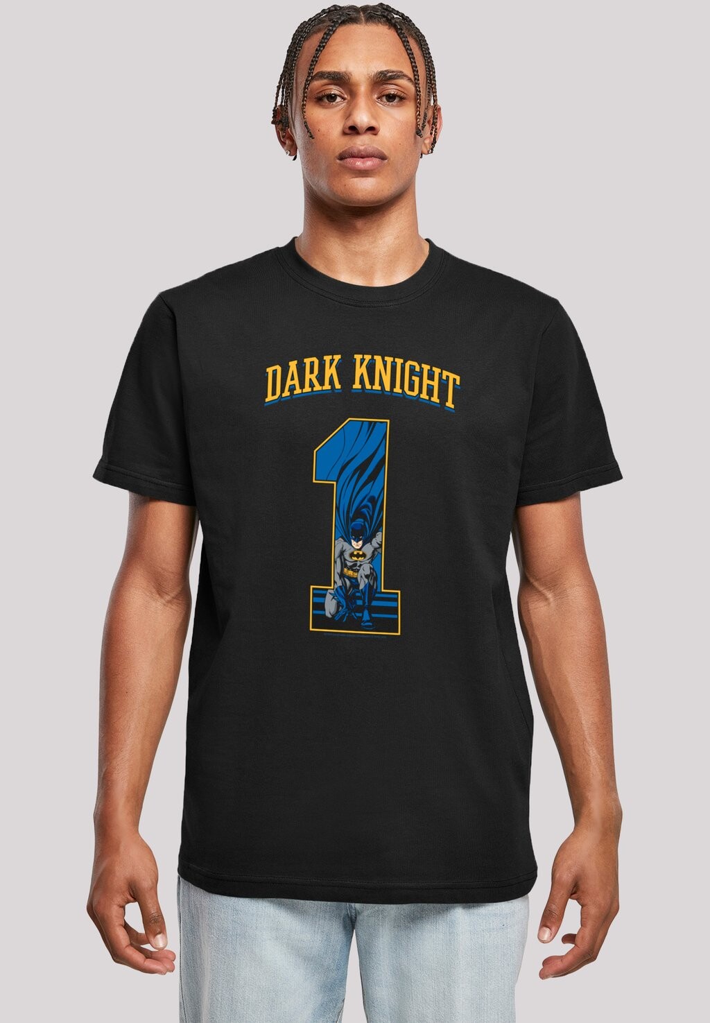 

Футболка с принтом DC COMICS BATMAN FOOTBALL DARK KNIGHT F4NT4STIC, черный