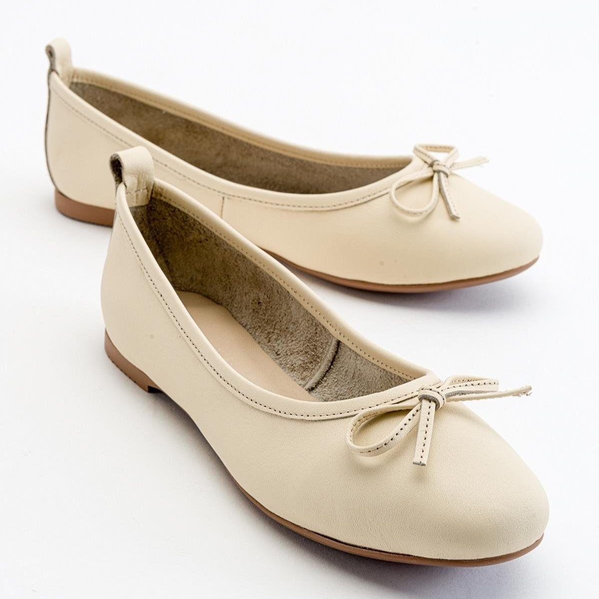 Балетки Florence Leather Forever & Always Shoes, бежевый