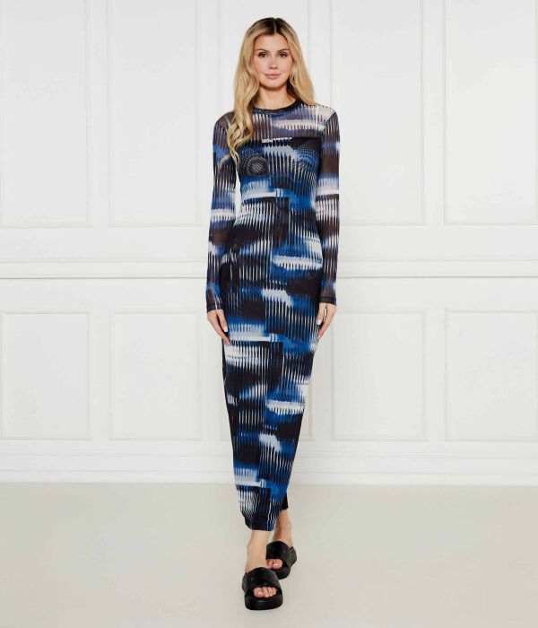 

Платье Karl Lagerfeld Jeans Aop, синий