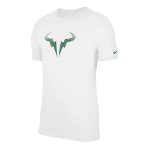 

Футболка men's rafa tennis short sleeve white t-shirt Nike, белый