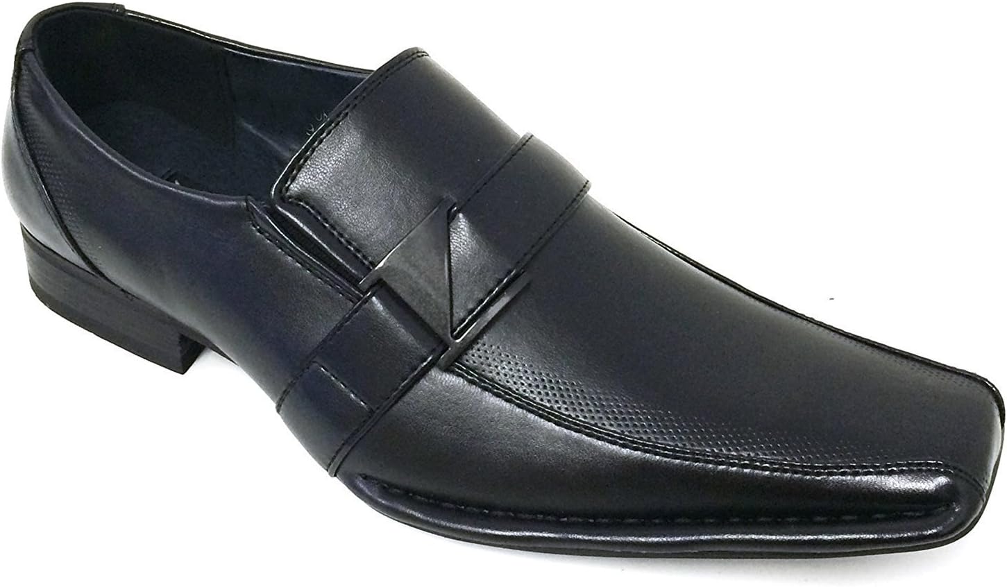 

Мужские классические туфли Santoni, повседневные лоферы на застежке с пряжкой, итальянский стиль O Fellini, черный