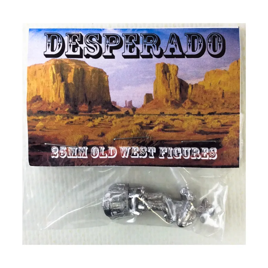 

Игрок в покер №2, Desperado Miniatures (28mm)