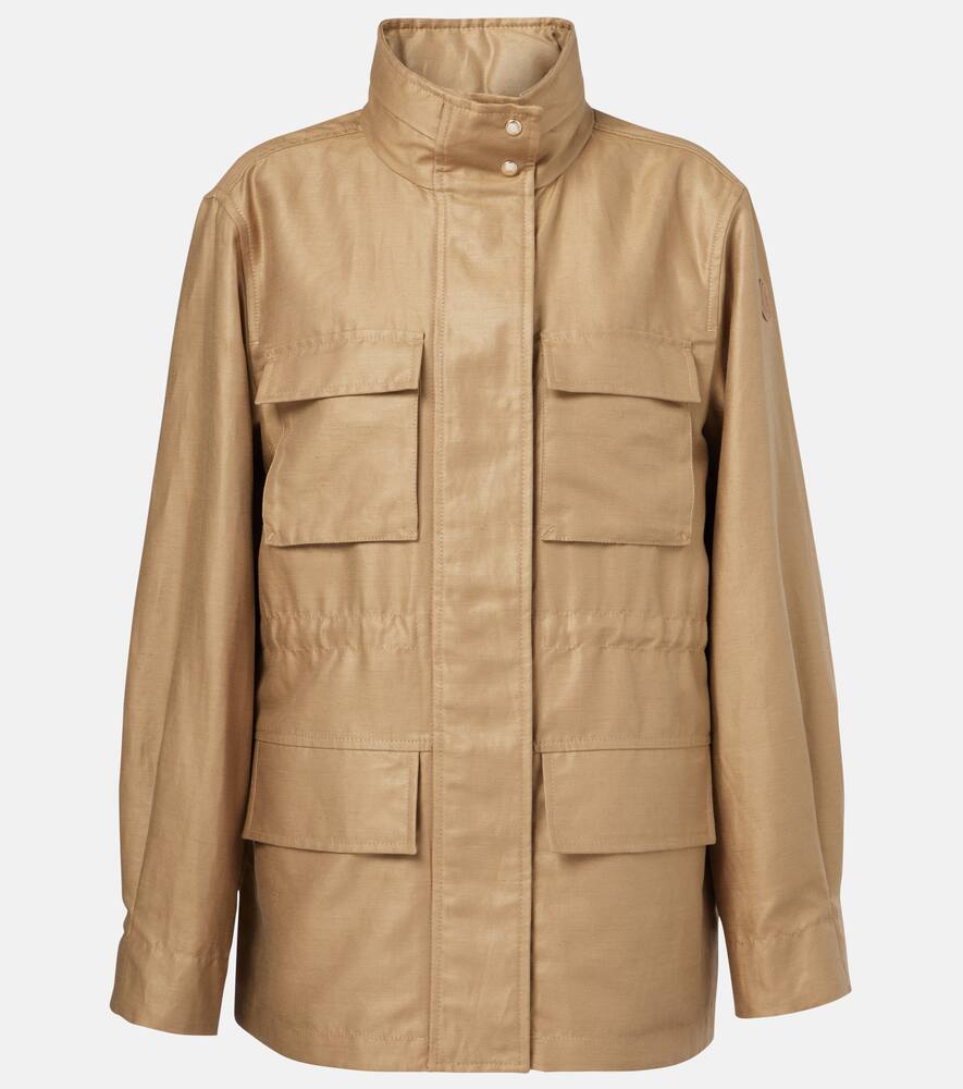 

Куртка Agax из льна и хлопка Moncler, 20 J- Beige