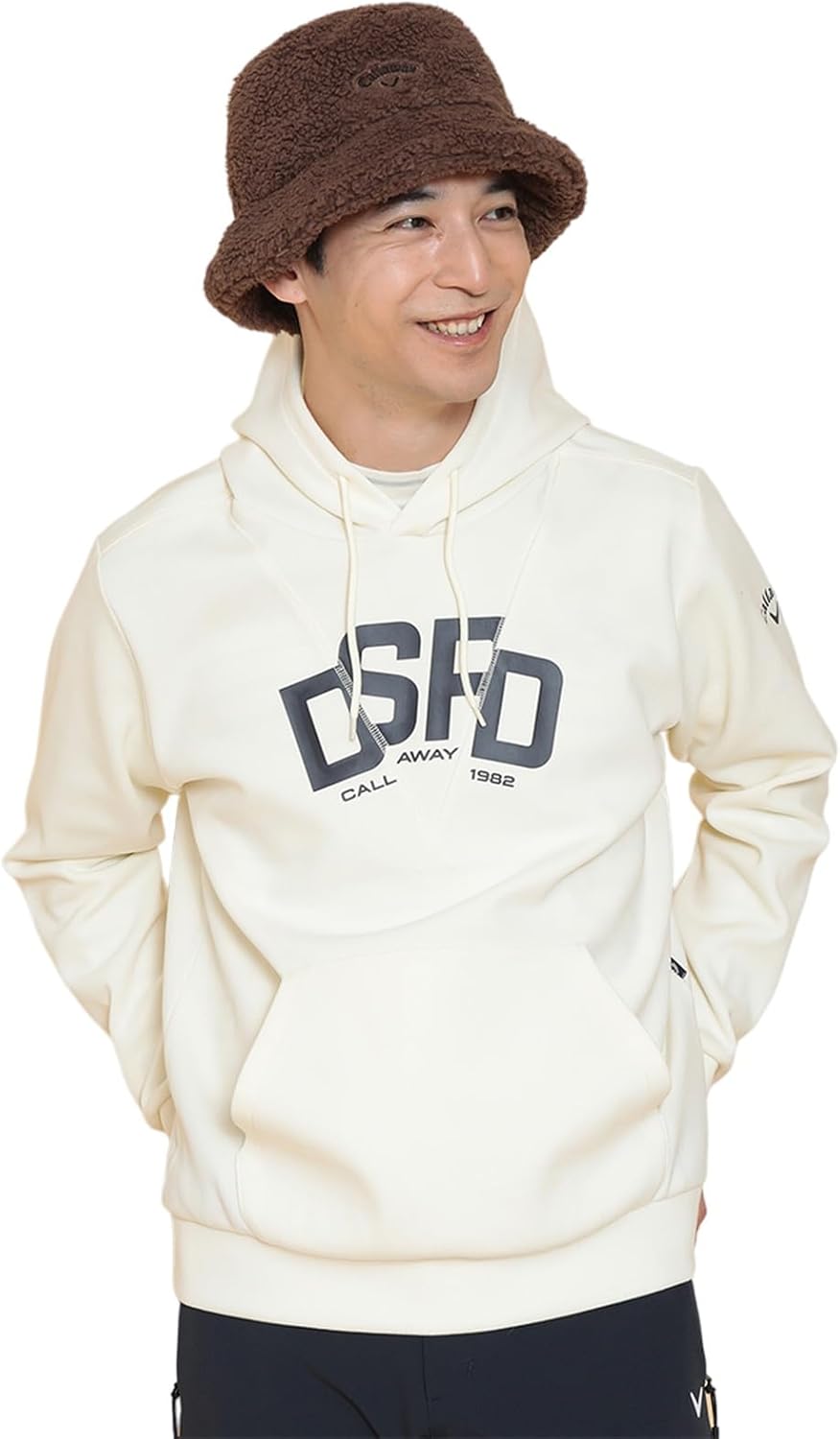 

Мужская толстовка с капюшоном Callaway (Anytime Sweat) / для гольфа / C24217114, белый