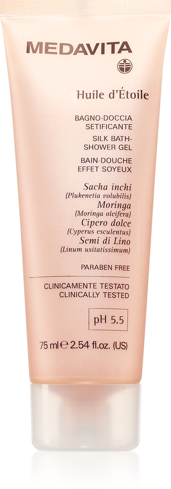 

Huile d'étolle shower gel-friendly shower gel Medavita, 75 мл