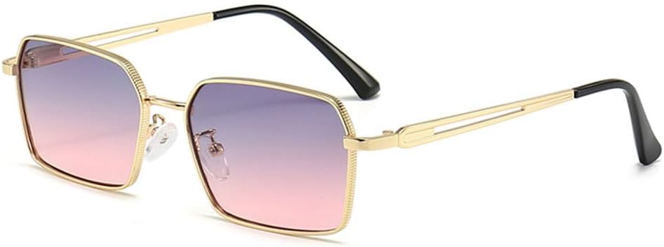 

Винтажная металлическая оправа для солнцезащитных очков для женщин и мужчин, модные ретро-очки с металлическим покрытием UV400, размер C4, один размер MTZJH, One Color