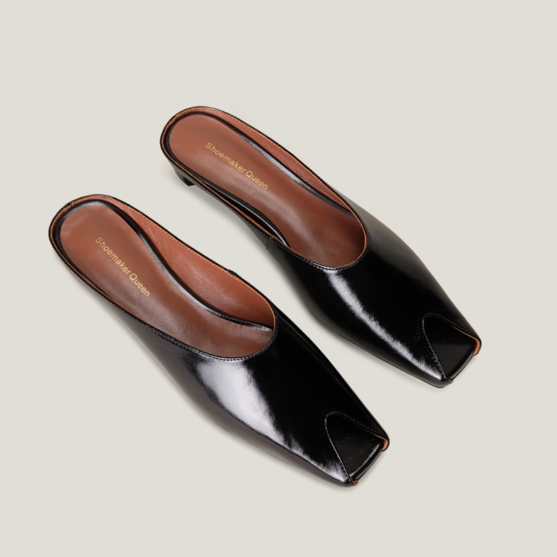 SHOEMAKER QUEEN Женские противоскользящие тапочки с закрытым носком кремово-белые, цвет Cream White — фото 4