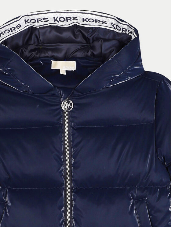 Зимняя куртка стандартного кроя R30185 D Michael Kors Kids, синий — фото 3