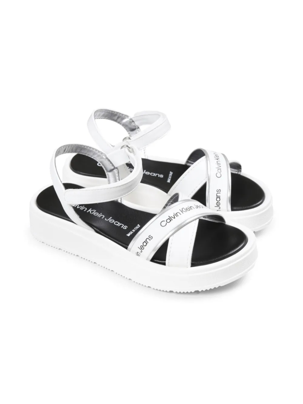 

Детские кожаные сандалии Calvin Klein Calvin Klein Kids, белый