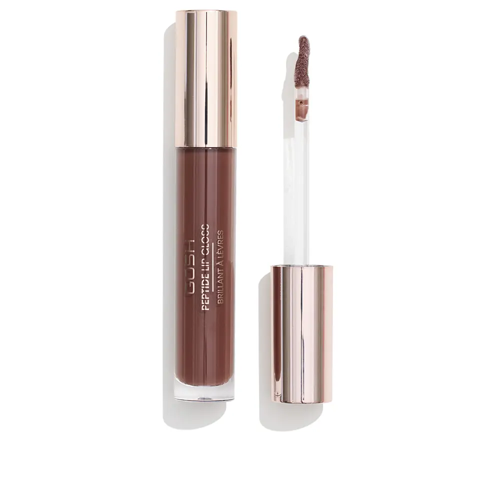 

Блеск для губ Peptide lip gloss brillo de labios Gosh, цвет 006-Brownie, 7 мл.