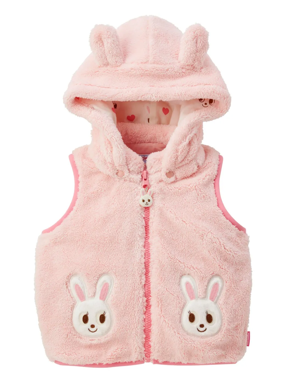 

Жилет Rabbit Miki House, розовый