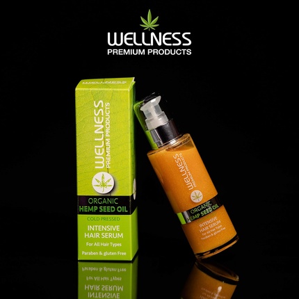 Интенсивная сыворотка для волос Wellness Organic Hemp Seed Oil 100 мл 3,38 жидких унций Wellness Premium Products — фото 3