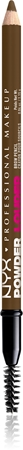

Карандаш для бровей с кистью NYX Professional Makeup Powder Louder, Soft Brown 1 szt.