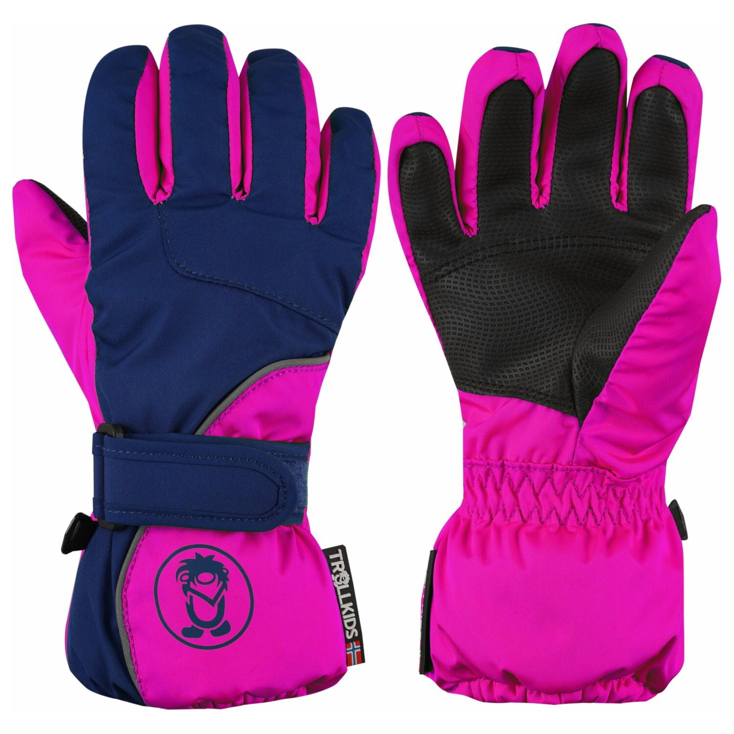 

Перчатки Trollkids Troll Glove, цвет Navy/Magenta