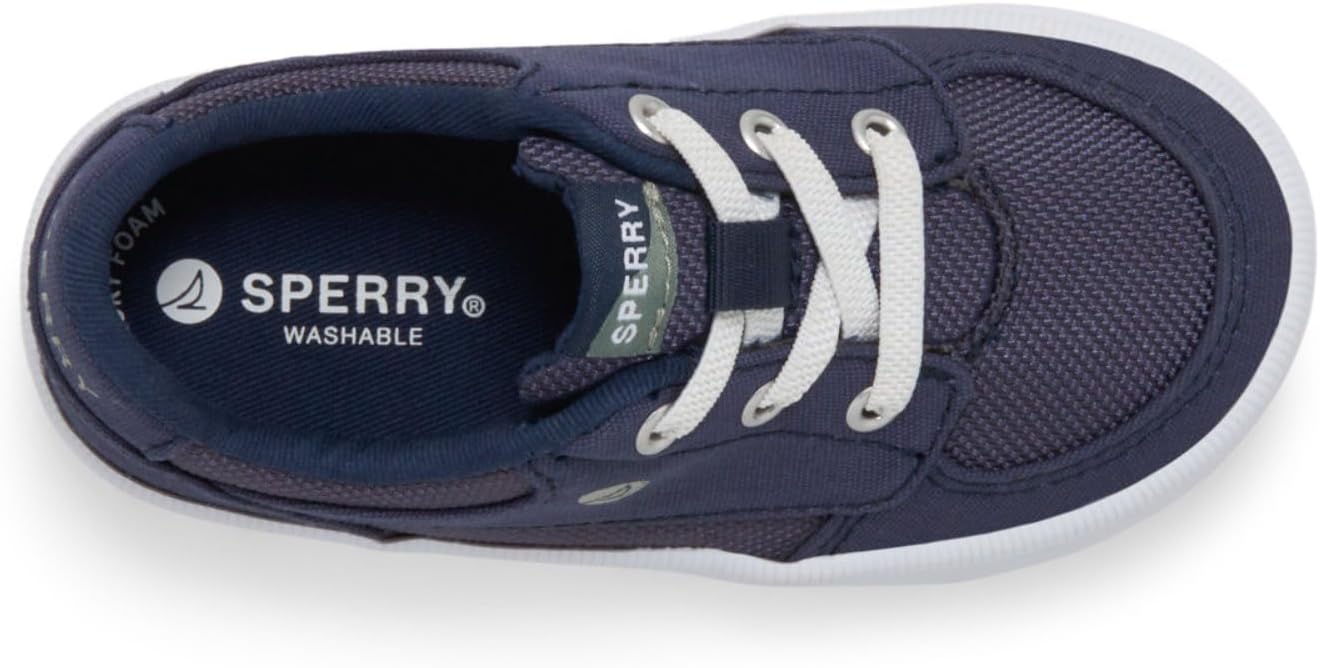 Кроссовки Sperry Unisex-Child Boardwalk для детей, моющиеся, темно-синий — фото 2