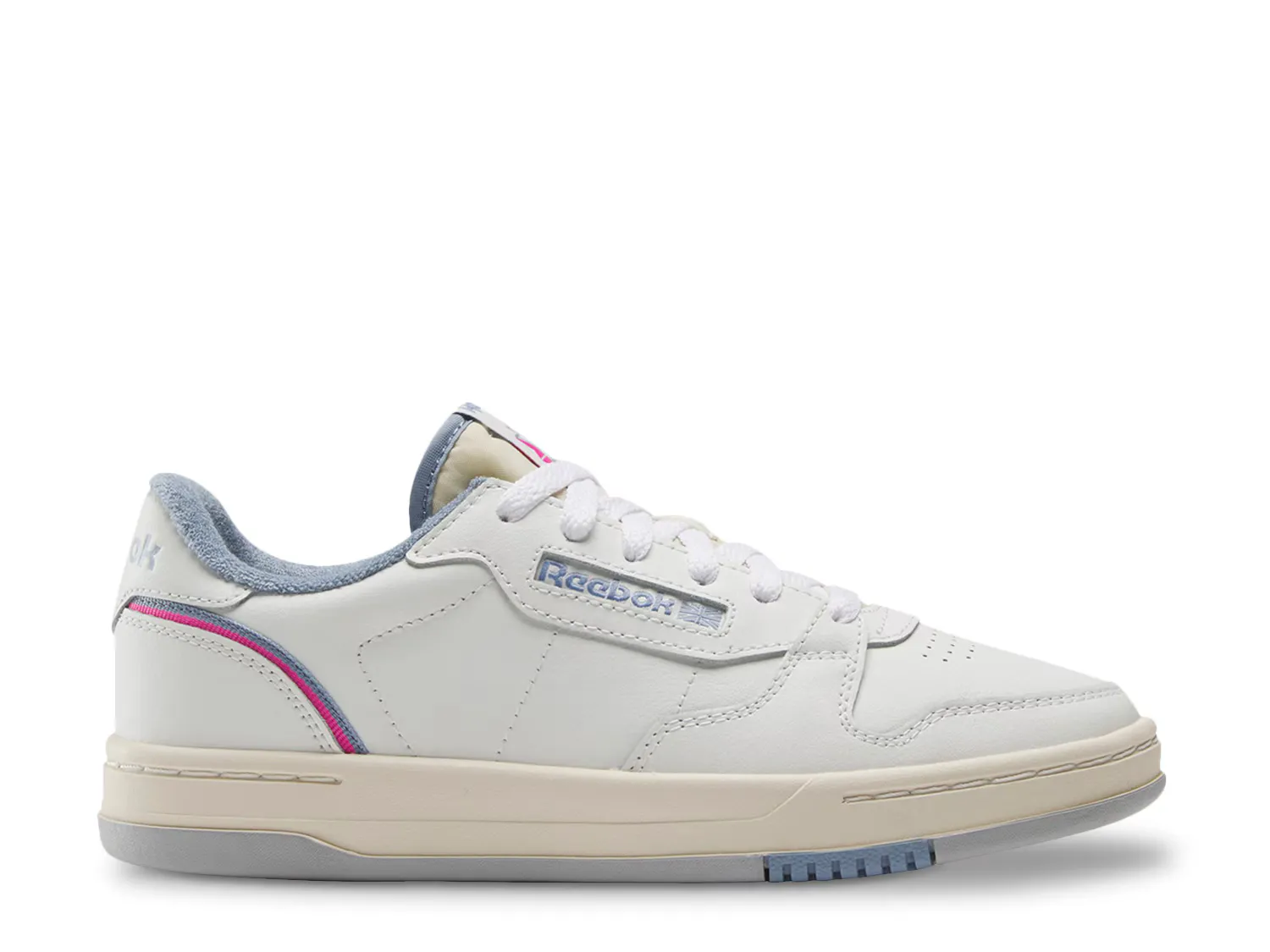 Кроссовки Phase Court Sneaker Reebok, белый/синий