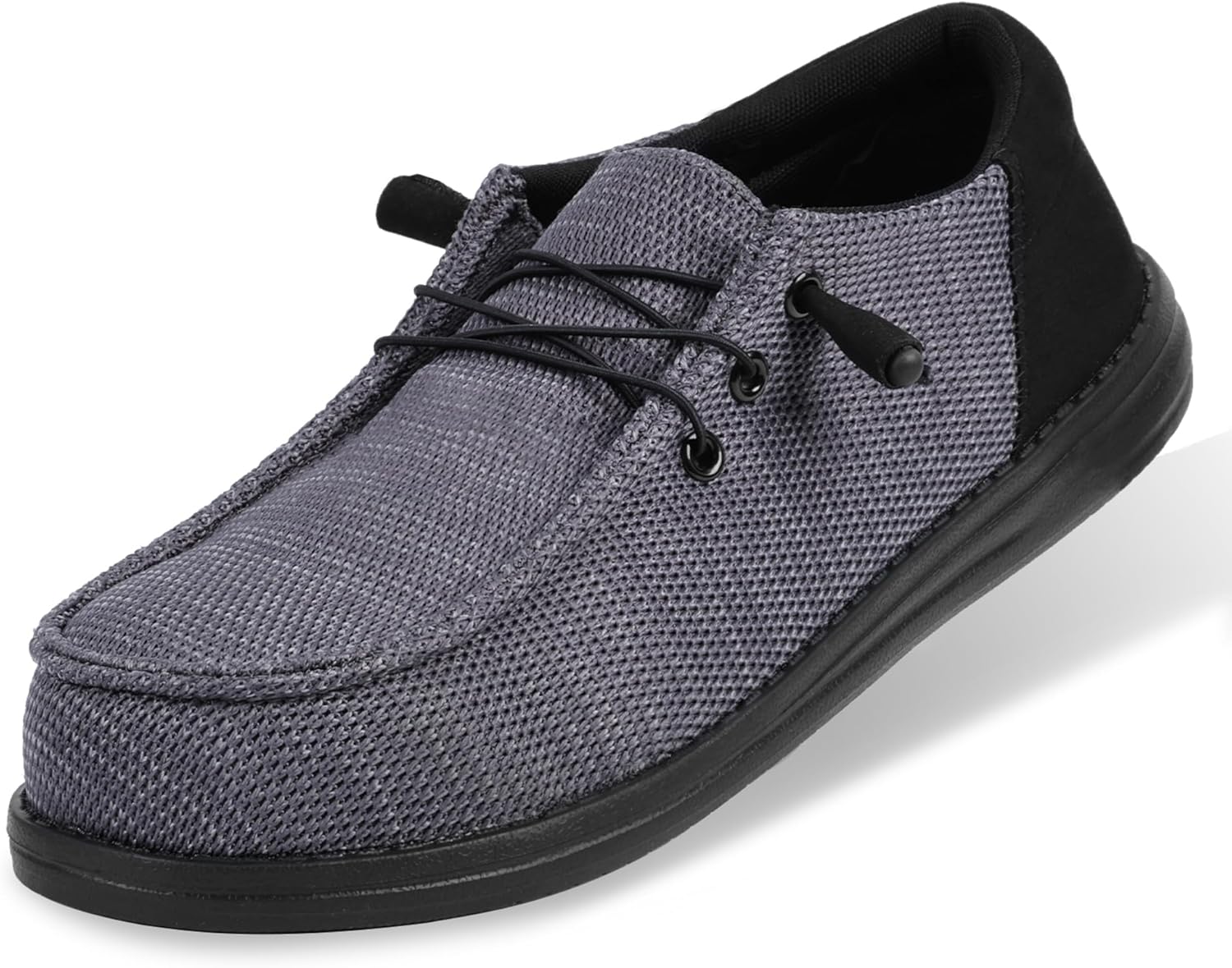 

Мужские туфли с стальным носком, легкие лоферы, удобные ботинки с композитным носком, нескользящие, кроссовки для работы и повседневной носки Catoe, серый