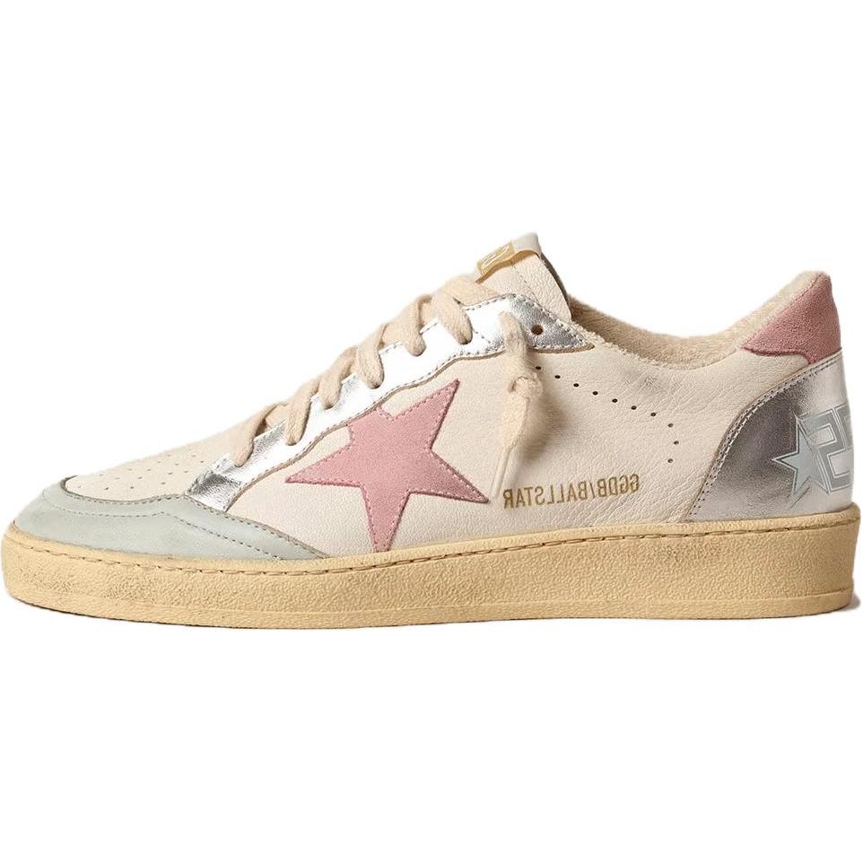 

Детские кожаные кроссовки Ballstar Golden Goose, сине-белые