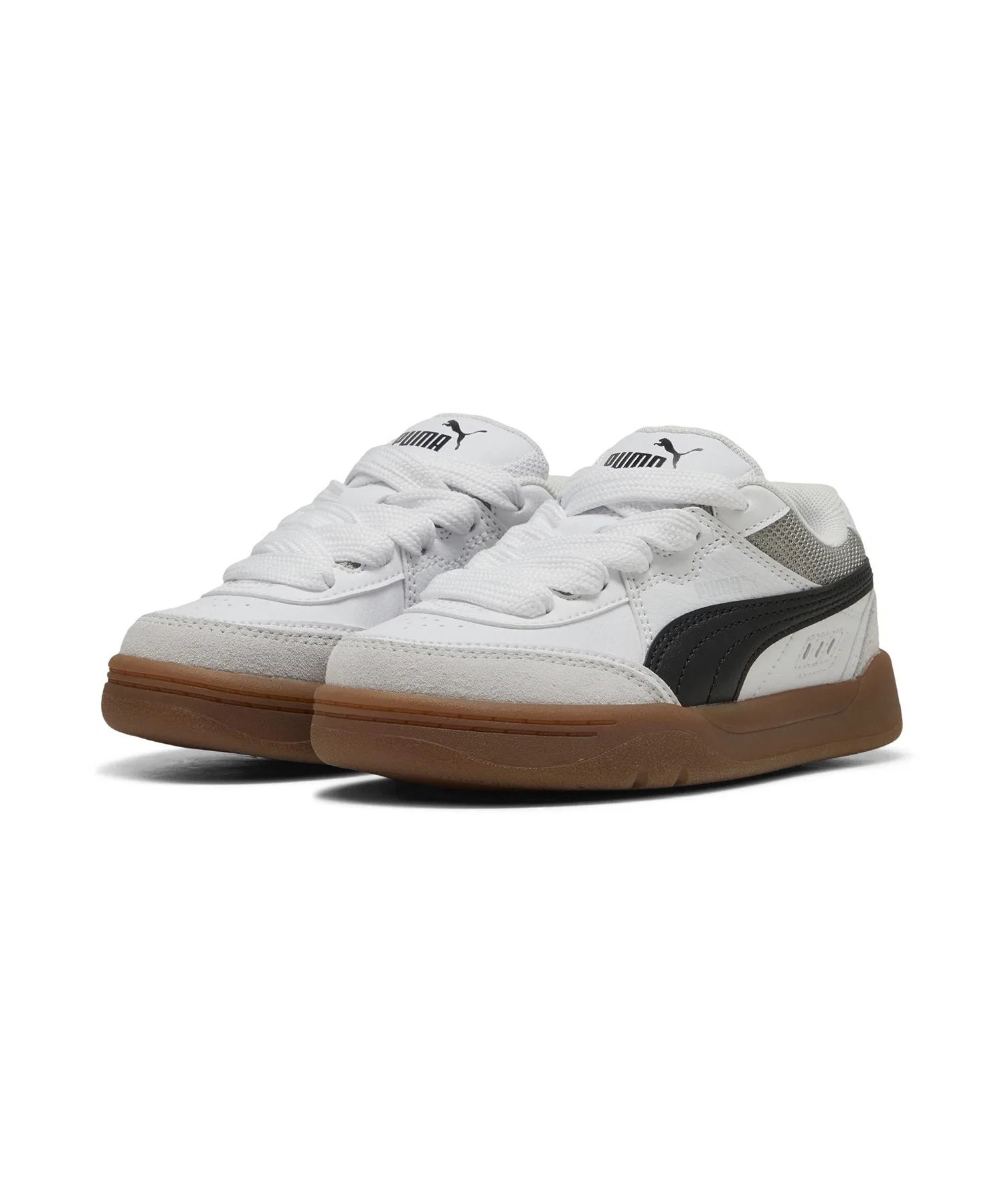 Детские кроссовки PUMA SK8 PS из замши и синтетической кожи чёрные