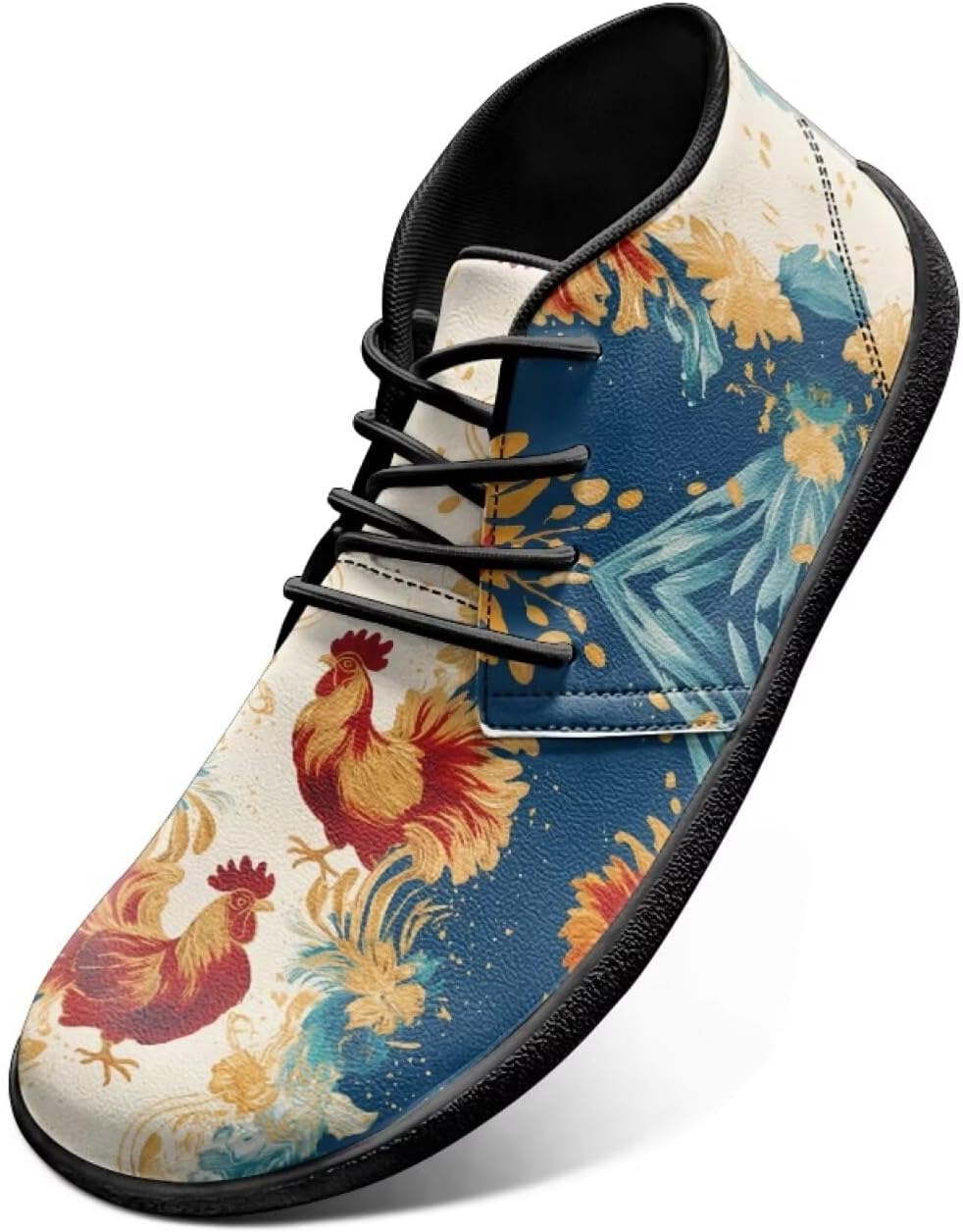 

Кроссовки Rooster Athletic, туфли-слипоны Hummingbird, плоские туфли, широкие обувь босоножки для мужчин и женщин, с нулевым перепадом подошвы, легкие тренировочные кроссовки Chririnla, Rooster Floral