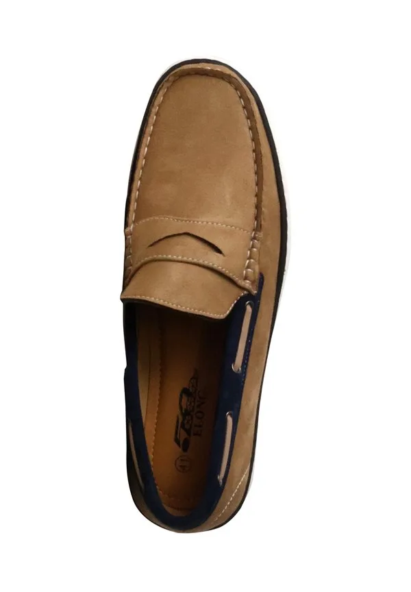 Удлиненные мокасины mocassin basse à enfiler Elong, Beige — фото 3