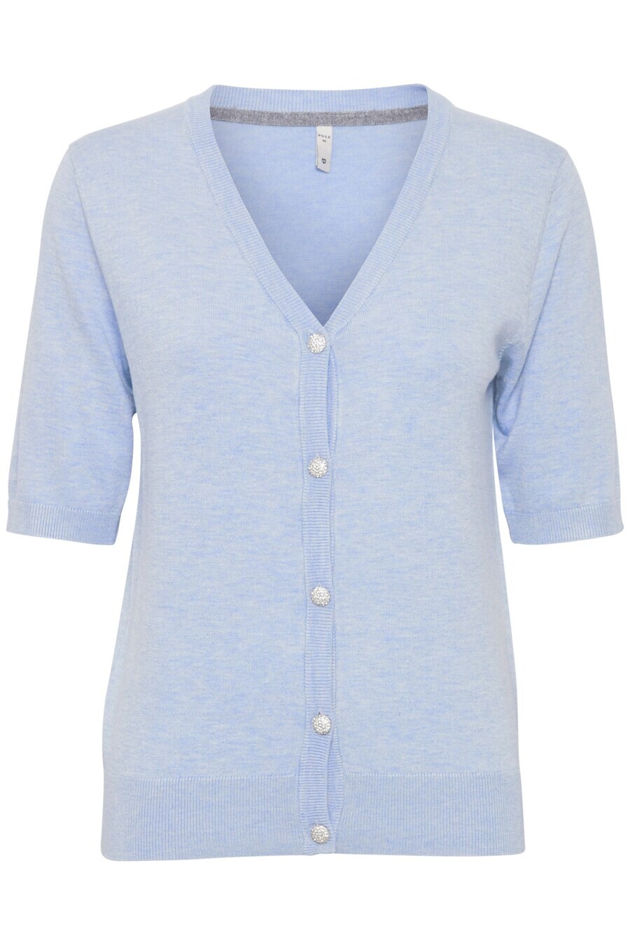 

Вязаный кардиган Pulz Jeans PZSARA, светло-синий