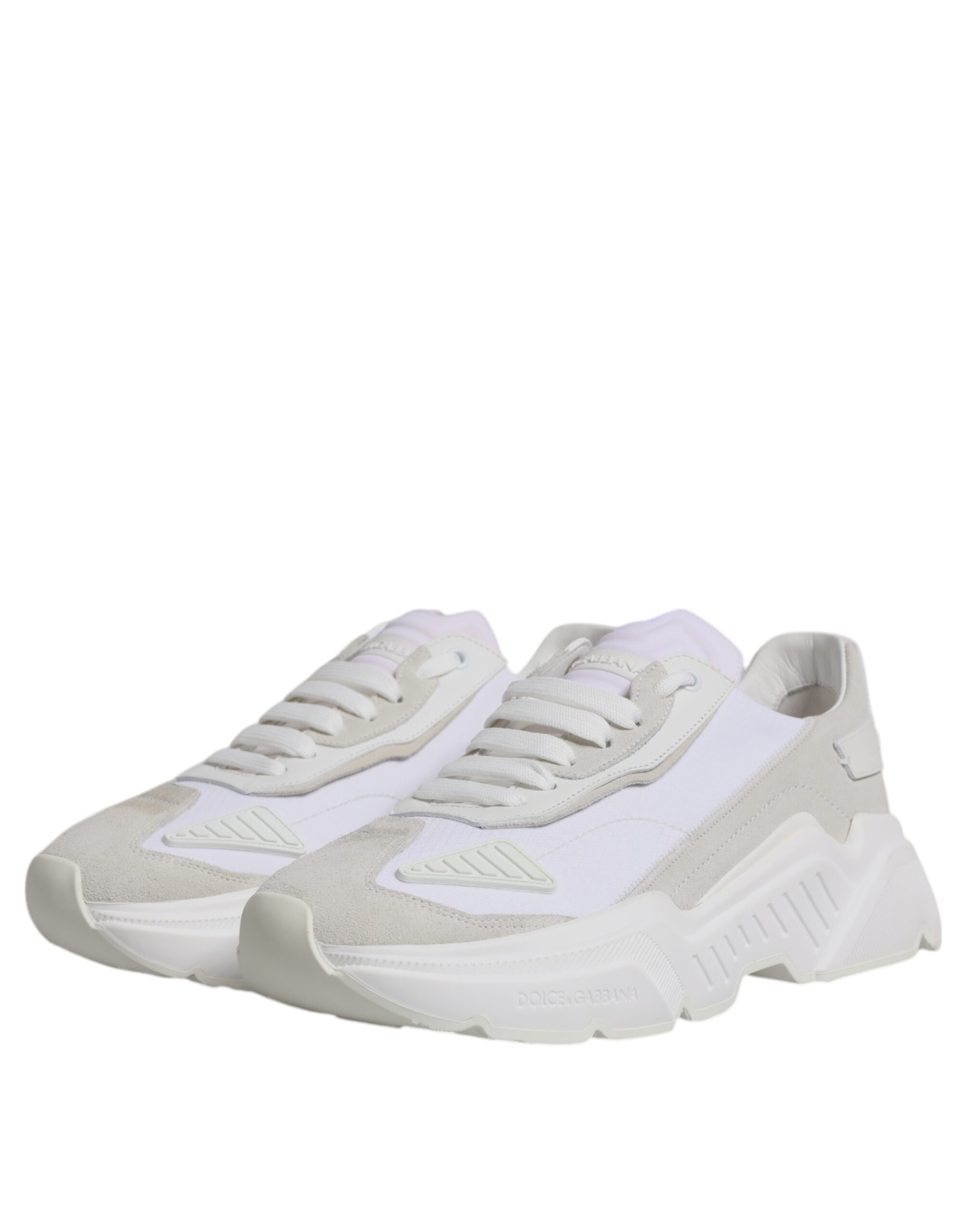 Белые кожаные кроссовки Daymaster Low Top Dolce & Gabbana — фото 4