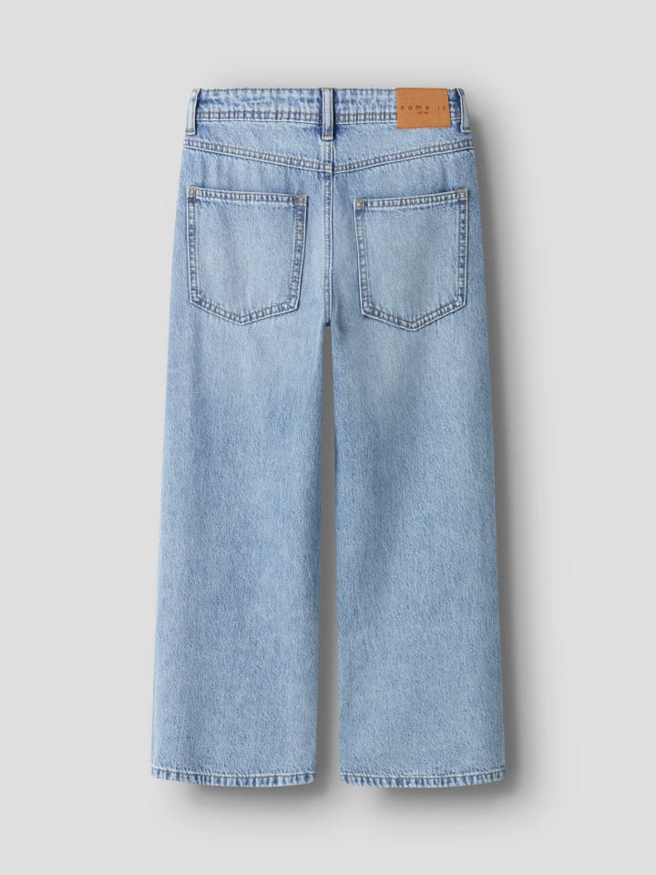 Name it Свободные джинсы NKMBEN SKATER JEANS 5900-RM светло-голубого цвета — фото 2