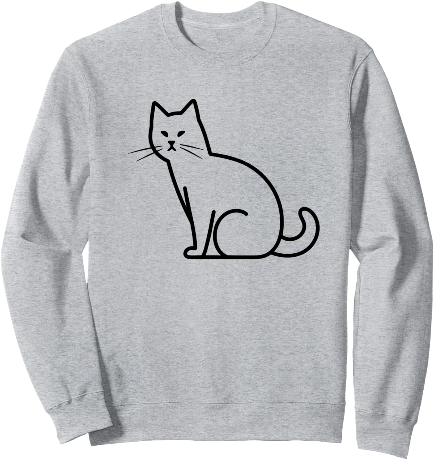 

Толстовка с рисунком кошки и котенка Funny Pet T-Shirts And Gifts, серый