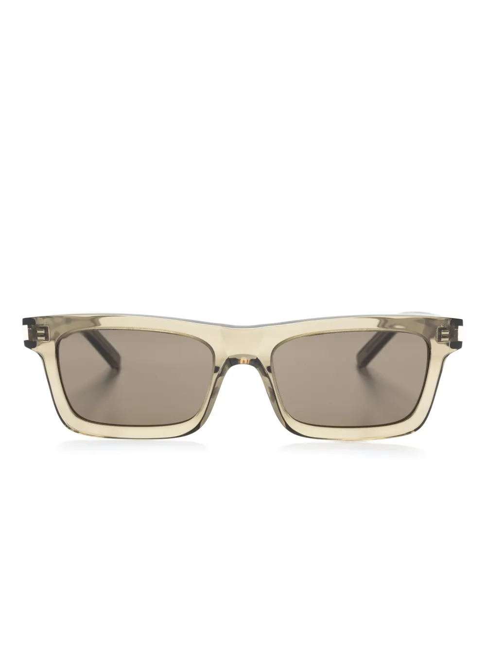 

Солнцезащитные очки Betty в квадратной оправе Saint Laurent Eyewear, коричневый