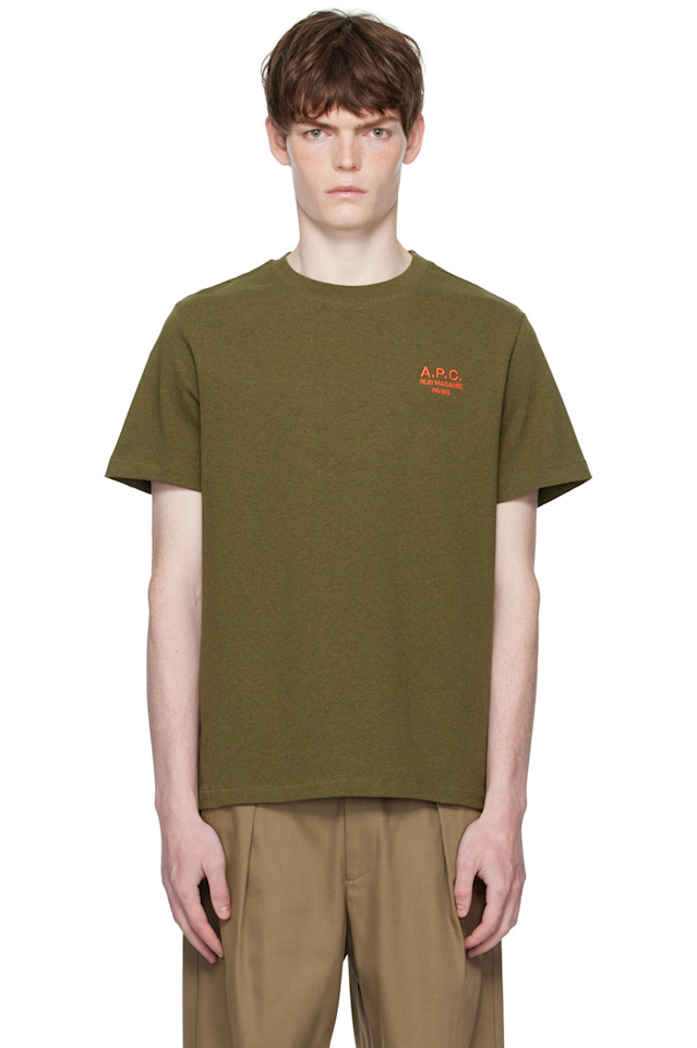 

Футболка стандартная 'rue madame' A.P.C., мультиколор