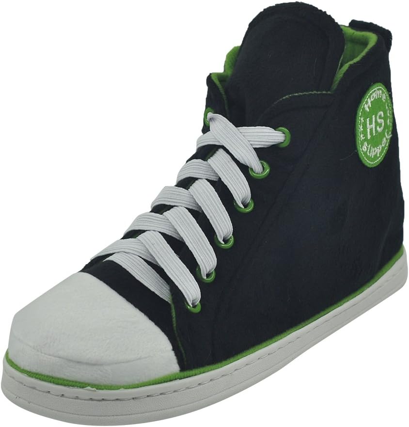 

Домашние тапочки для мужчин, зимние теплые плюшевые, для дома и улицы, модные кроссовочные тапочки-башмаки Home Slipper, черный