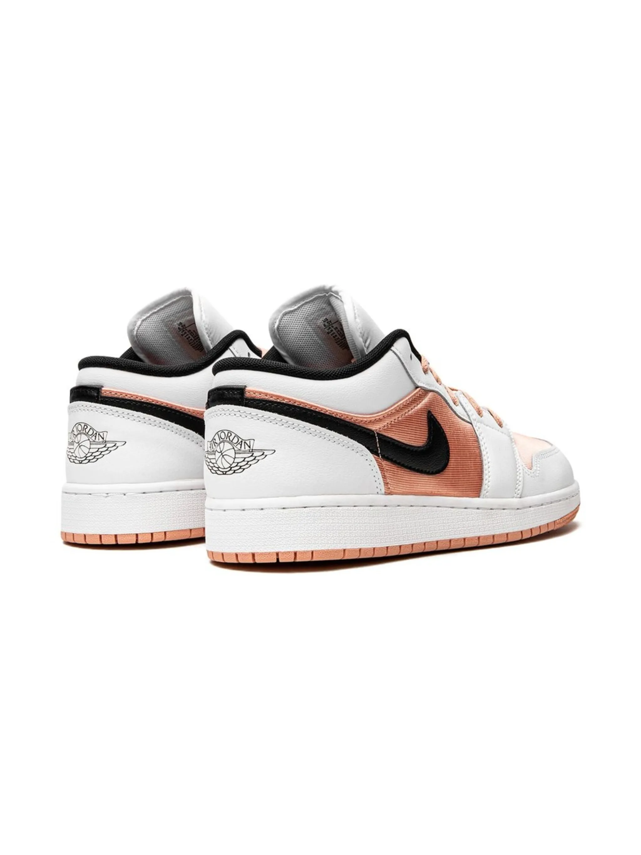 Кроссовки Jordan 1 Low Light Madder Root Jordan Kids, белый — фото 3