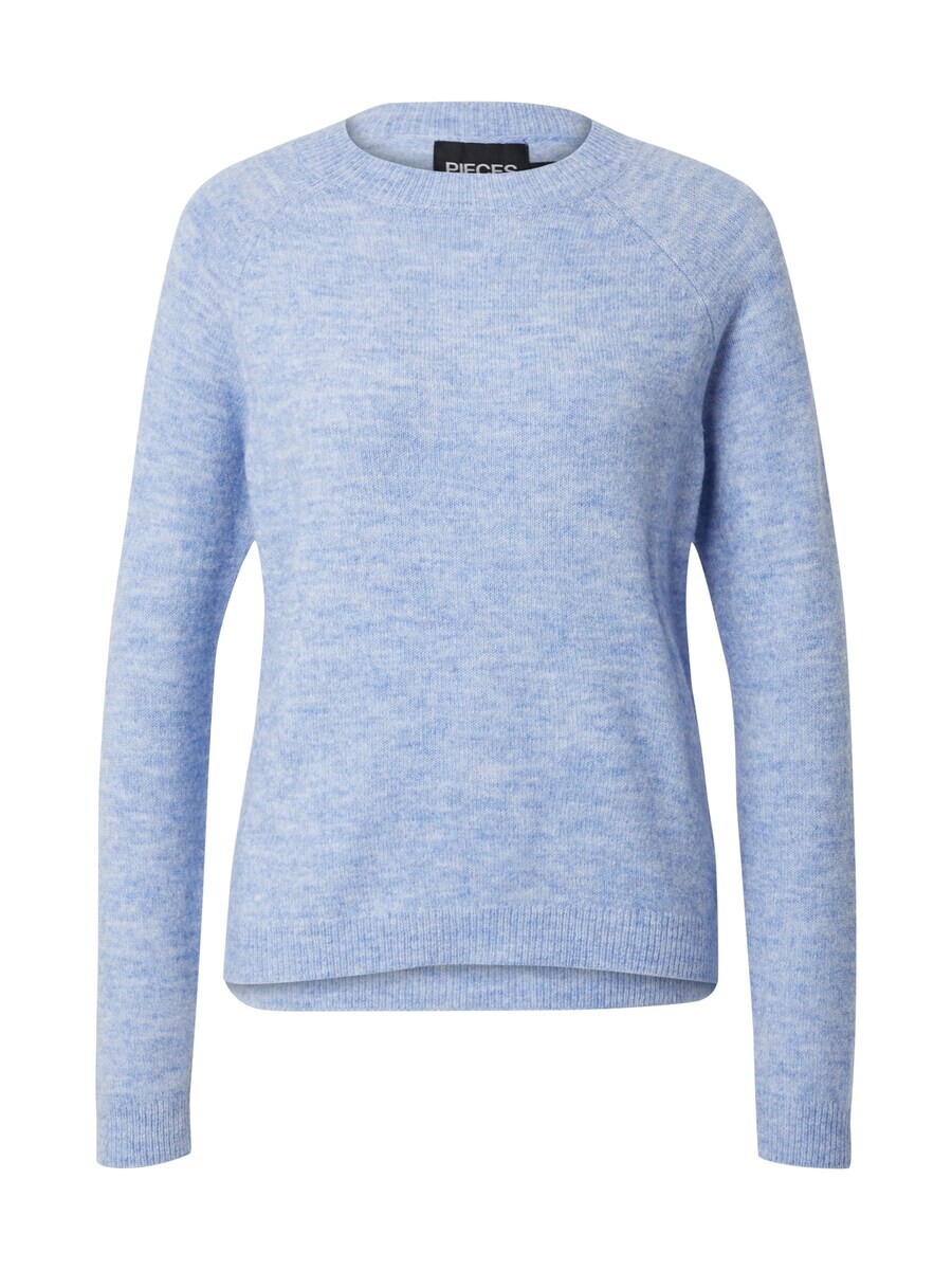 

Тонкий вязаный свитер PIECES Sweater, светло-синий