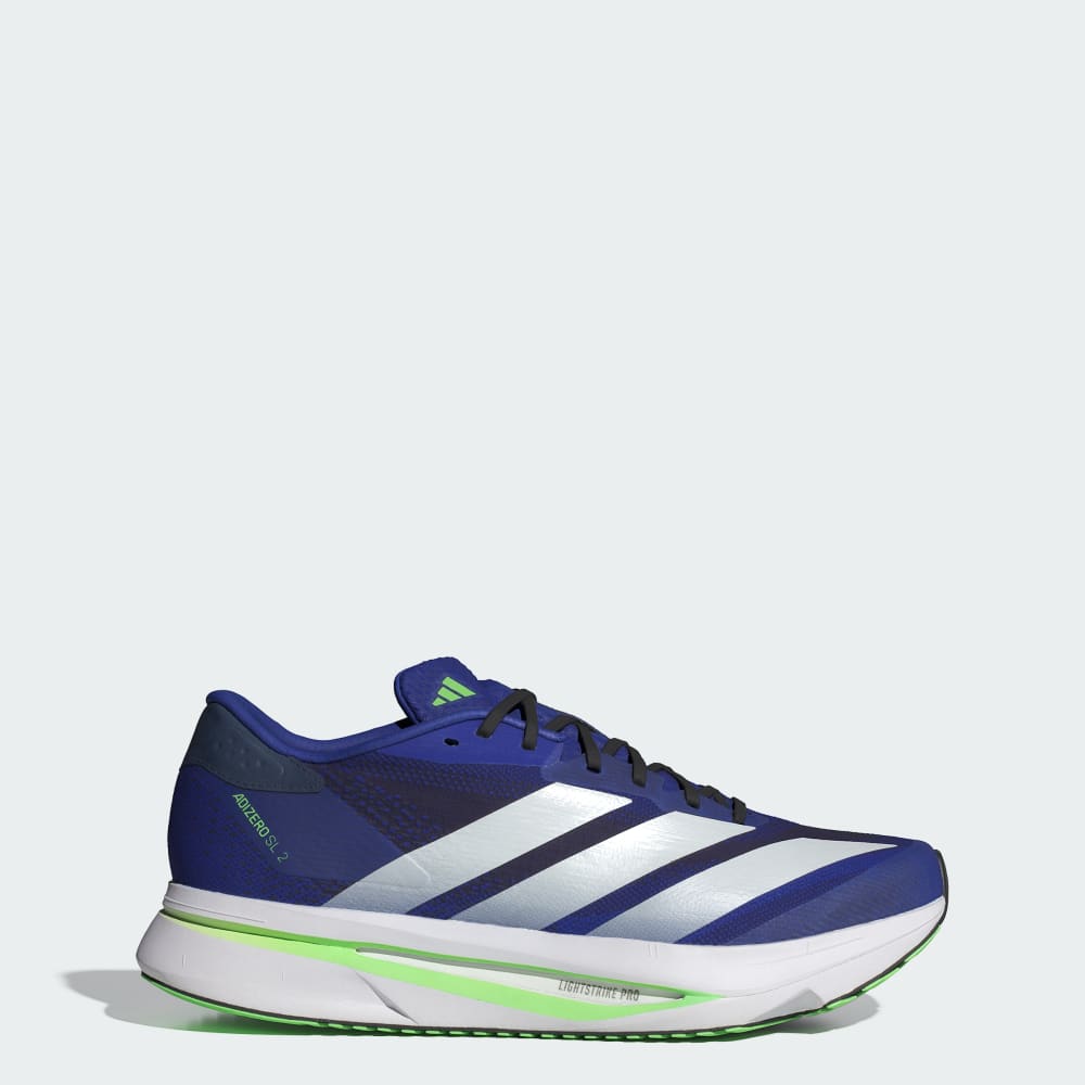 

Кроссовки Adidas Adizero SL2, цвет Lucid Blue/Cloud White/Lime Burst