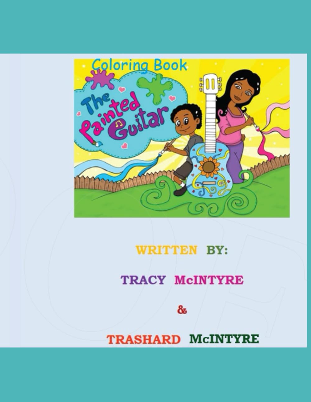 

Coloring book : The Painted Guitar (Independently published)