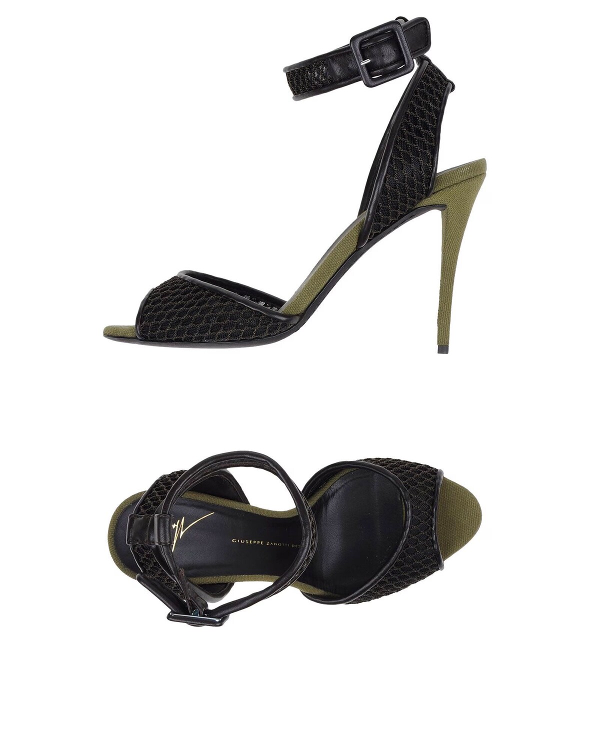 

Сандалии Giuseppe Zanotti, темно-коричневый